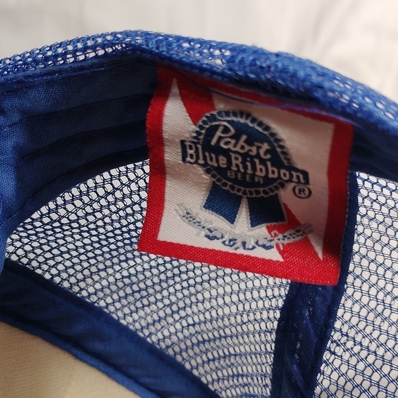 Pabst Blue ribbon mens snap back hat - Picture 4 of 11